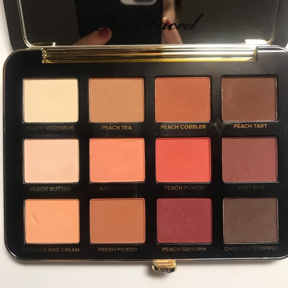 Too Faced Just Peachy Mattes Eyeshadow Palette - Picture 4 of 4